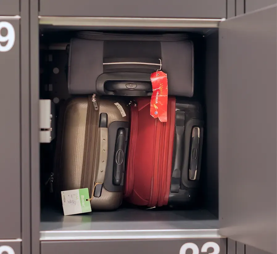 Maletas en taquilla XL